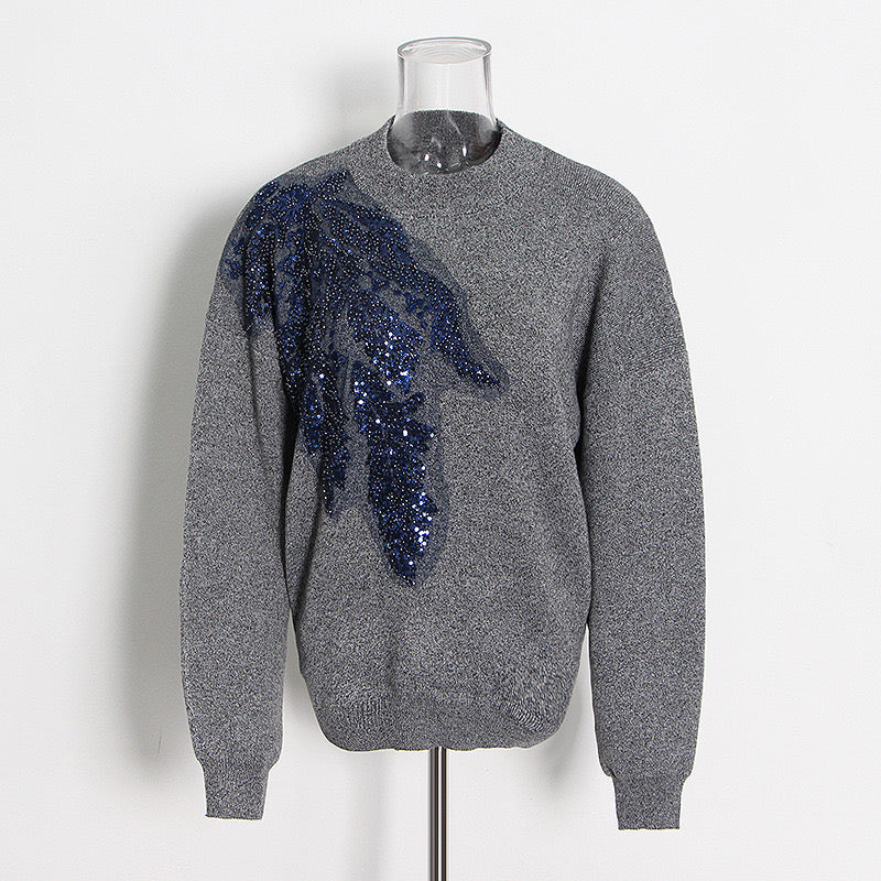 Long-sleeve sweater and pant